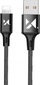 Kabllo USB Wozinsky USB A në Lightning, 1m, 2.4A, e zezë