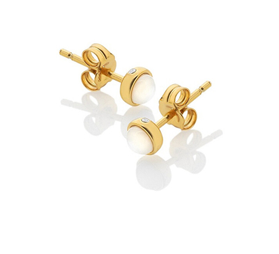Vathë Hot Diamonds DE755 për gra, të artë/bardhë