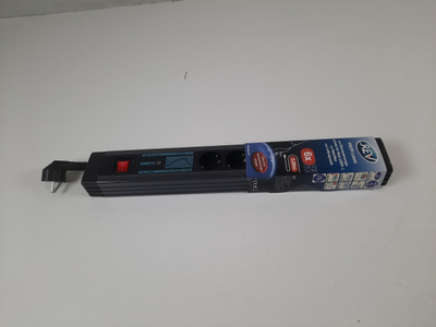 Zgjatues elektrik REV 0015663513, 6 vende Schuko, kabllo 3m, anthracite