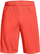 Shorta sportive Under Armour Tech Graphic për meshkuj, material që thahet shpejt, me logo, portokalli