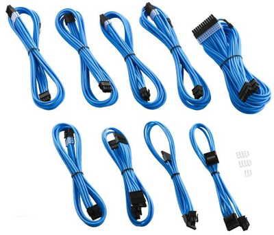 Сет кабли за PSU CableMod CM-PCSI-FKIT-NKLB-R, за Corsair C-Series, сина