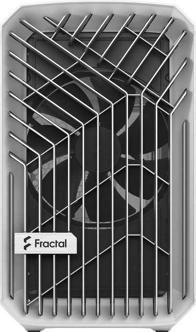 Kasë Fractal Design Torrent Nano, e bardhë TG Clear Tint, Micro Tower