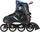 Patina 2 në 1 Nils Extreme NH18191, rregullueshme 29-33, për gra, e zezë me blu