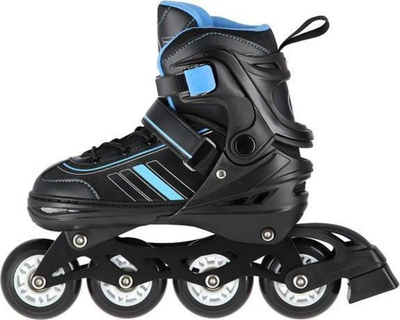 Patina 2 në 1 Nils Extreme NH18191, rregullueshme 29-33, për gra, e zezë me blu