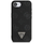 Футрола за телефон Guess Grained Peony за iPhone 16e, MagSafe, црна