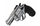 Revolver sinjalizues Zoraki R1 K6L BAS, 2.5", kalibër .22 Long Blank, krom i ndezur