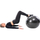 Top palestrash Pure2Improve Gym Ball, 65 cm, me pompë, i zi