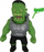 Figurë lodër Epee Monsterflex Warriors Frankenstein, gome elastike, me pistoletë, jeshile
