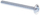 Болт рачен HANDLE BOLT 4x40 mm, ZN, сет 20 парчиња