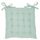 Set jastëkësh karrigesh Essential, 6 copë, pambuk, 38 x 38 cm, jeshile celadon