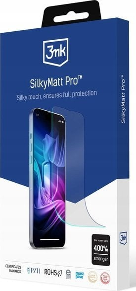 Folie mbrojtëse 3MK Silky Matt Pro për Google Pixel 9 Pro, mat, e tejdukshme