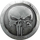 Mbajtëse telefoni PopSockets gjenerata 2, që ndërrohet, Punisher Monochrome, Marvel, gri