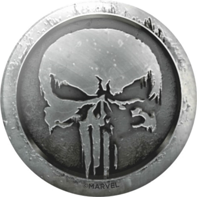 Mbajtëse telefoni PopSockets gjenerata 2, që ndërrohet, Punisher Monochrome, Marvel, gri