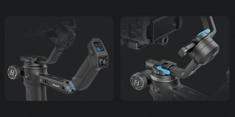 Gimbal FeiyuTech Scorp 3 Kit, 3-akse, deri në 3.5 kg, i zi