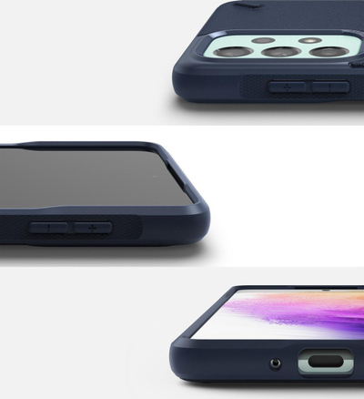 Mbulesë mbrojtëse Ringke Onyx për Samsung Galaxy A73, TPU, që s’e ha kollaj goditja, blu navy
