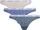 Mbathje për femra Clavin Klein Brazilian 3 copë, shumëngjyrëshe