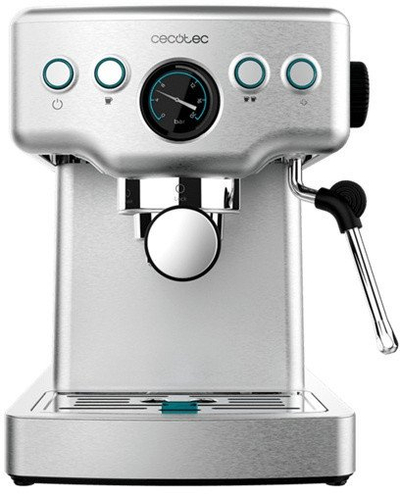 Aparat kafeje Cecotec Barista, 20 bar, 1.8L, ngjyrë argjendi