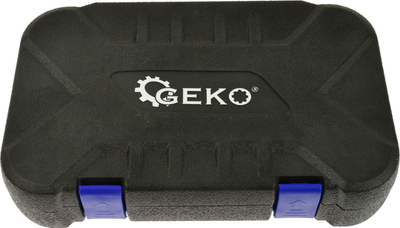 Set çelësash tubë GEKO 1/4", 38 pjesë, CrV, në kuti plastike