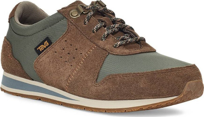Atlete Teva Highside 84 për goca, lëkurë, MAX COMF, kafe