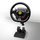 Тупаница за игри Thrustmaster T98 Ferrari 296 GTS, со педали, 240°, црна