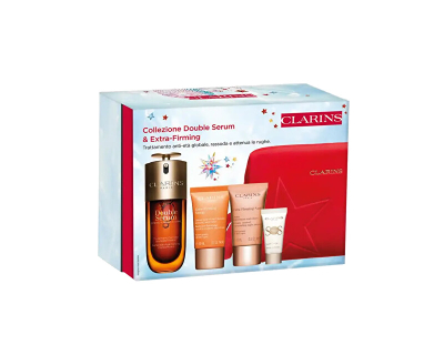 Set për fytyrë Clarins Collezione Double Serum & Extra-Firming