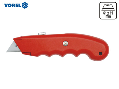Skalper Vorel, 61 x 19 mm, i kuq