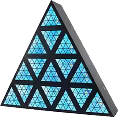 Projektor disko LED Light4Me Triangis, 64x2W RGBA, strobe DMX, i zi