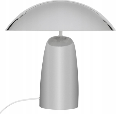 Lampë dekorative Omia Mushroom, 34cm, argjend
