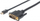 Kabllo Manhattan DisplayPort Mini - DVI-D 152150, 1.8 m, e zezë