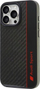 Mbulesë telefoni Audi Carbon Fiber Sports për iPhone 16 Pro Max 6.9", hardcase, e zezë e kuqe