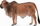 Figurinë Brahman Collecta, lopë e kuqe