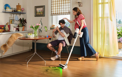 Fshesë vertikale Roborock H60 Hub, 115AW, e bardhë