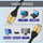Kabllo HDMI Qoltec 50355, 2m, Ultra High Speed 2.1, e zezë