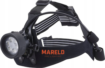 Dritë koke Mareld Mila Orion 2500 RE, 2500 lumens, rikarikueshme, e zezë