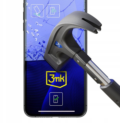 Mbrojtës ekrani 3mk FlexibleGlass për Doogee Blade 10 Max, xham hibrid 7H, transparent