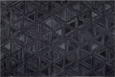 Tapet lëkure Beliani KASAR, 160x230 cm, i zi