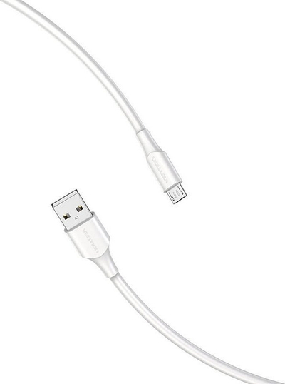 Kabllo USB Vention, USB 2.0 në Micro USB, 2A, 1m, e bardhë