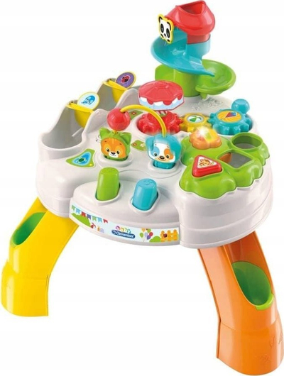 Tavolinë aktiviteti për bebe Clementoni Baby Activity Table, interaktive, me plot ngjyra