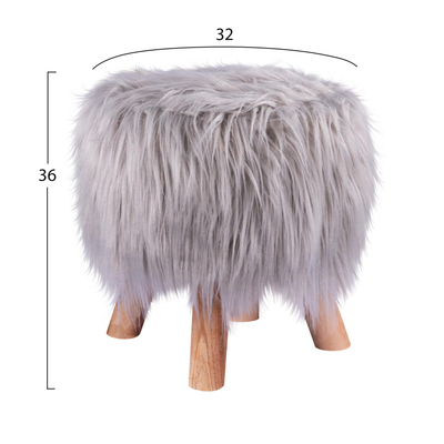 Stol Beck HM8410.10 32×36 cm, gri