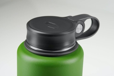 Shishe termike GSI Microlite 1000, 1L, çelik inox, e kuqe
