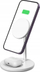 Karikues me valë Tech-Protect QI15W-A21 2n1, MagSafe, 15W, i bardhë