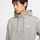 Bluzë me kapuç Nike NSW Club Hoodie FZ BV2648, për meshkuj, me zinxhir, gri