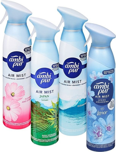 Spray aromatizues Ambi Pur Gold Orchid, 185ml, aromë orkide