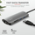 Docking station USB C Trust Dalyx 7 in 1, 4K, 100W, gri