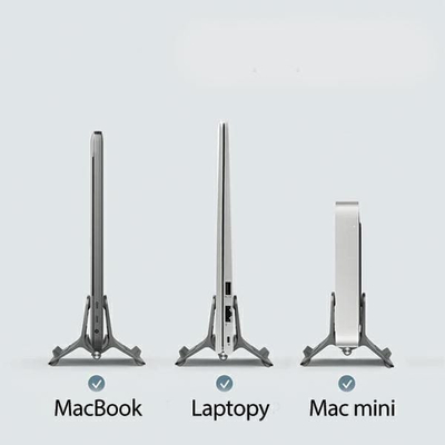 Stendë vertikale për laptop Beline SODI Gravity SMS-300, mekanizëm graviteti, aliazh alumini, gri