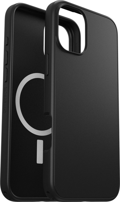 Maskë mbrojtëse OtterBox Symmetry Mag për iPhone 16 Plus, MagSafe, e zezë