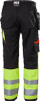 Pantallona pune Helly Hansen Alna 2.0 Class 1, xhepa funksionalë, shirita reflektues, të verdha me të zeza