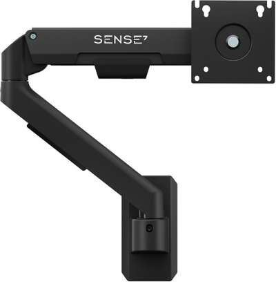 Mbajtës muri për monitor SENSE7 HANG Light WALL ARM, 17"-32", VESA 75x75 100x100, i zi