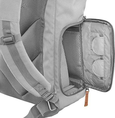 Ранец Mantona GoPro Backpack, за акциона камера, со прегради за додатоци, сив