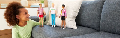 Kukull Barbie Ken 60 vjetori Mattel, koleksion, për kalamaj 3+